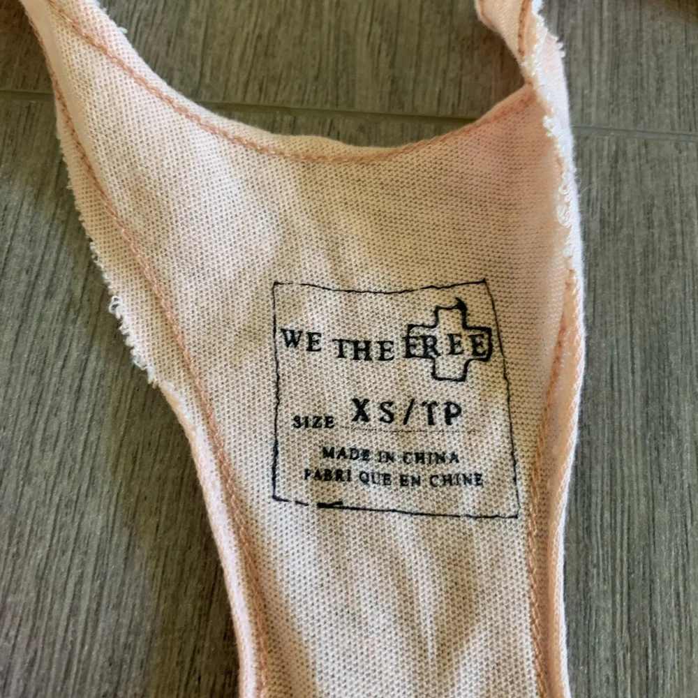 Free People Pink Long Shirt Top Blouse XS. M - Picture 8 of 8